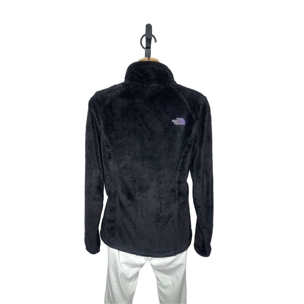 The North Face Osito 2 Black Lavender Plush Zip Up Jacket Women’s Size Small - Picture 8 of 13